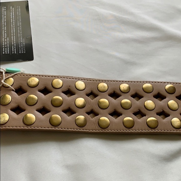 NWT Motif 56 wide leather belt Anthropology - Picture 2 of 9